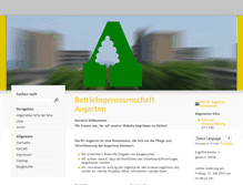 Tablet Screenshot of bg-augarten.ch